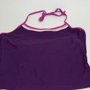 Old Navy halter swim top. XL.